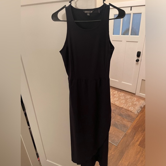 Toad&Co Black Sequin V-Neck Bodycon Dress - Picture 4 of 5